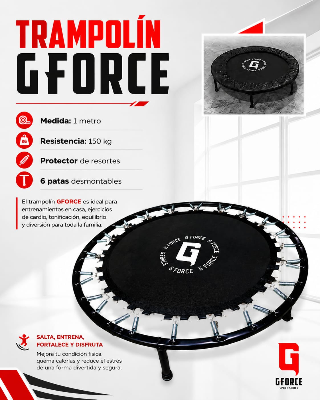 TRAMPOLIN GFORCE